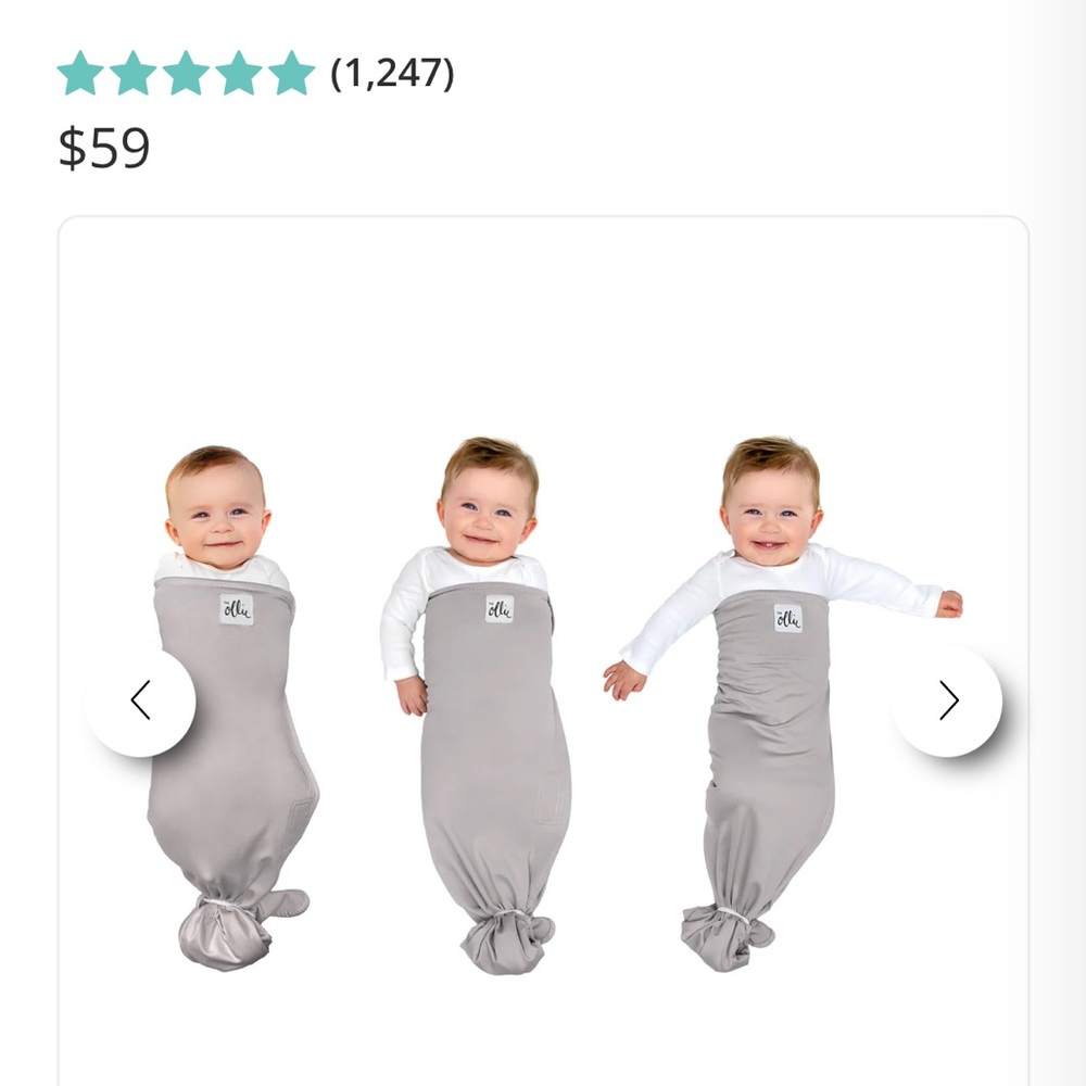 Brand New Ollie Swaddle